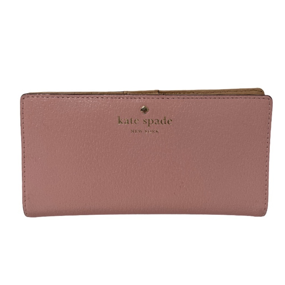 Kate Spade Staci Large Slim Bifold Wallet – Chalk Pink